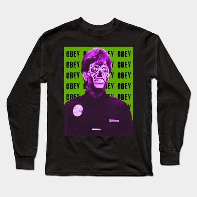 Obey (G) Long Sleeve T-Shirt by BlackOzean